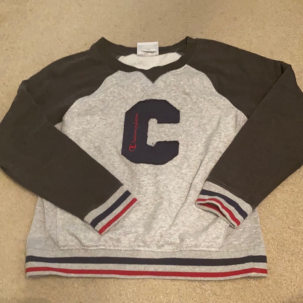 Small Champion letter sweatshirt
